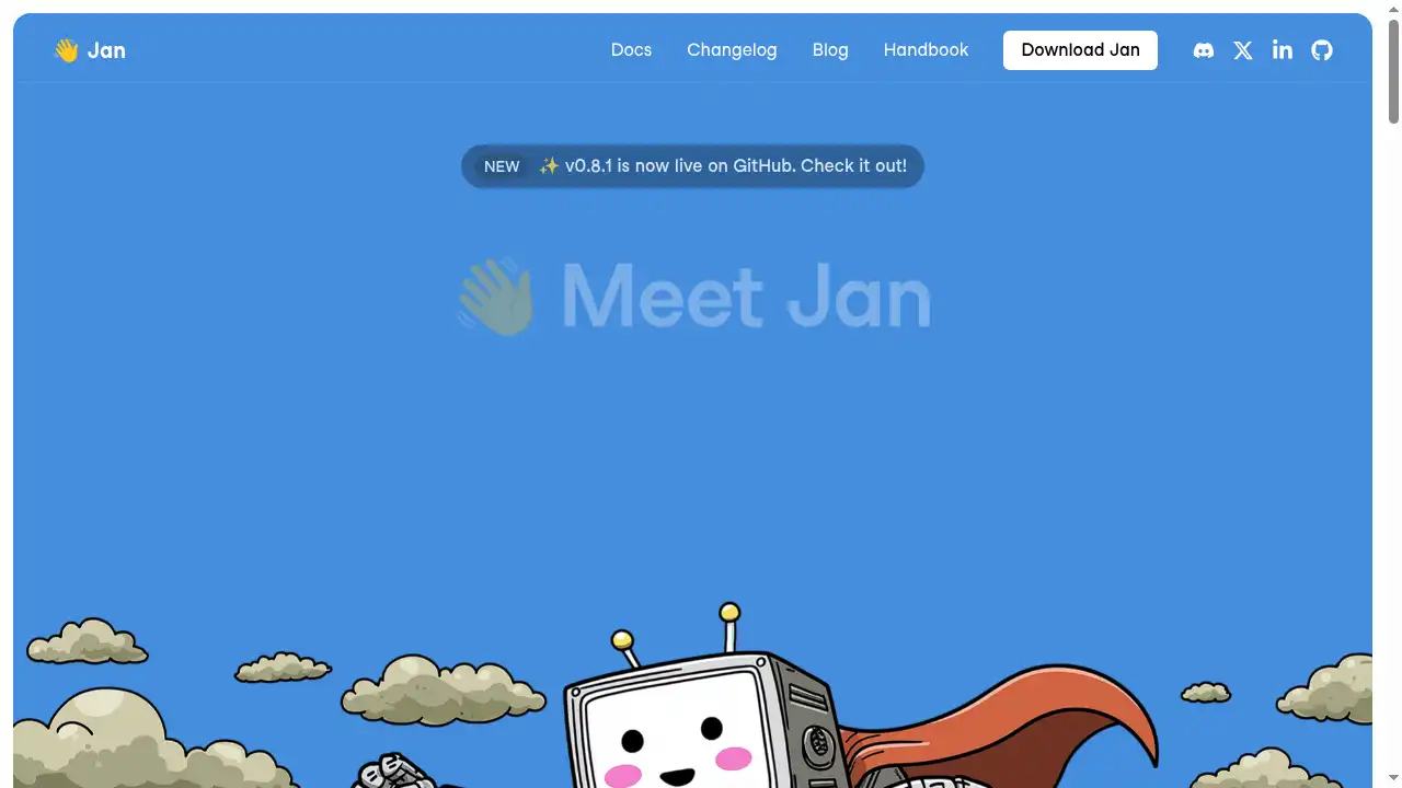 Jan Landing Page